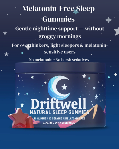 Driftwell — Melatonin-Free Sleep Gummies